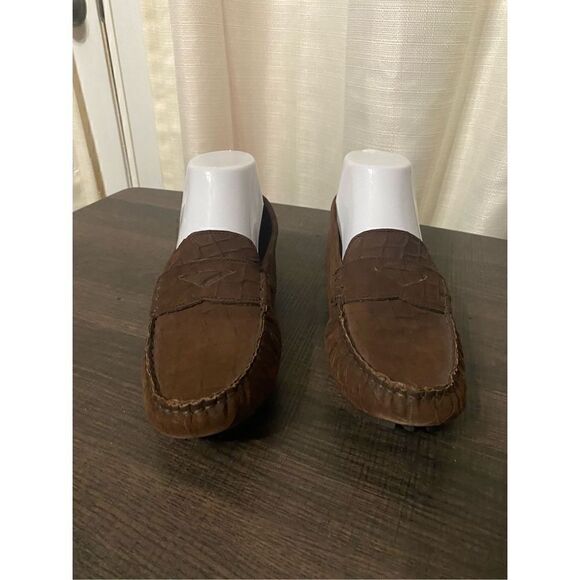 Cole Haan suede brown leather loafer flats size 7 - Picture 5 of 9